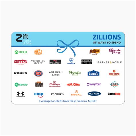 The Gift Card Shop Zillions eGift Card - 25 | Babylist Shop