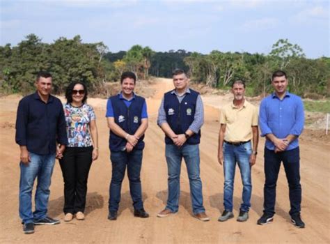 Governador Gladson Cameli Vistoria Obra Da Terceira Entrada De Tarauac