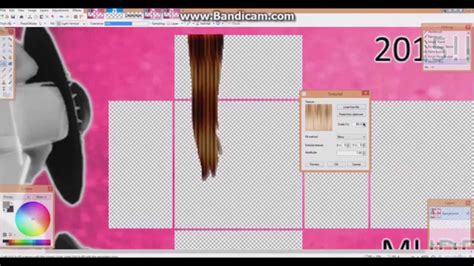 Roblox Hair Template