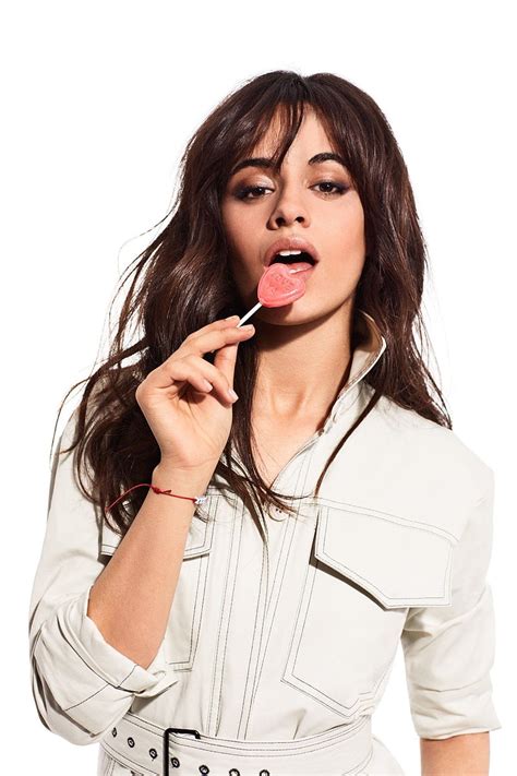 Camila Cabello Women Singer Brunette Cuban Long Hair Lollipop