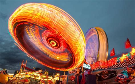 Download Vibrant Time Lapse Of Florida State Fair Wallpaper