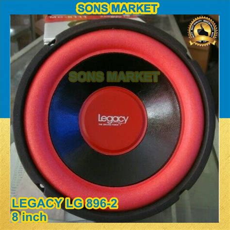 Jual SPEAKER SUBWOOFER 8 Inch LEGACY 8 LG 896 2 8 LEGACY WOOFER LG896