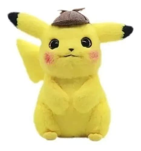 Bicho De Pel Cia Pok Mon Detetive Pikachu Cm Antial Rgico