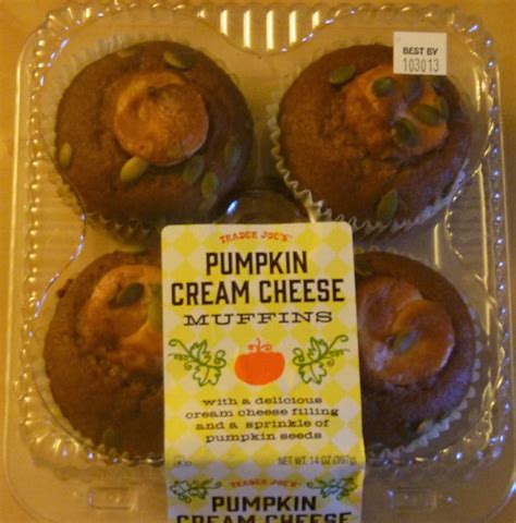 Whats Good At Trader Joes Trader Joes Pumpkin Cream Cheese Muffins