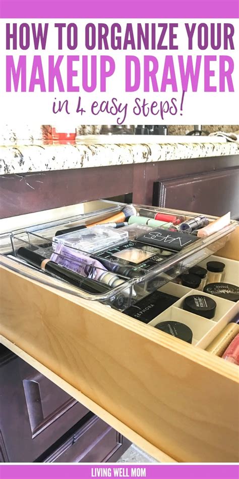 The Secret Trick to Organizing Your Makeup Drawer