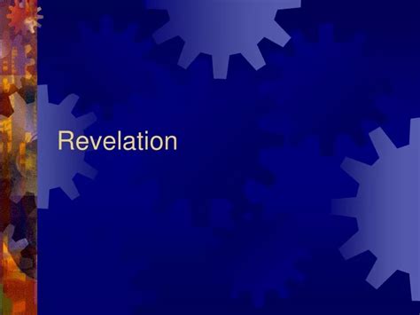 Ppt Revelation Powerpoint Presentation Free Download Id9502461