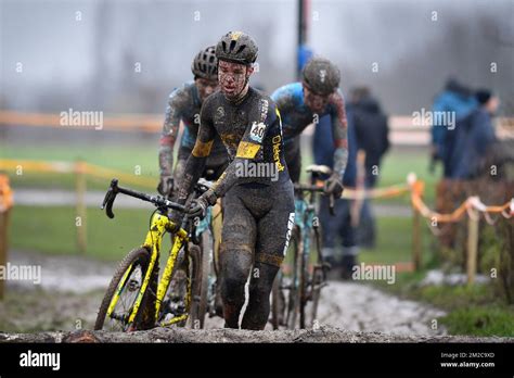 Belgian Andreas Goeman Pictured In Action During The Kasteelcross