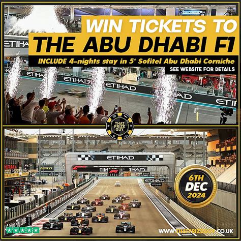 Abu Dhabi Formula 1 | That Prize Guy