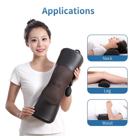 Jinkairui Cervical Massager Electric Airbag Traction Massage Pillow