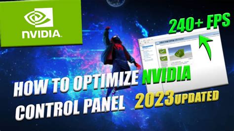 🔧 How To Optimize Nvidia Control Panel For Gaming And Performance The