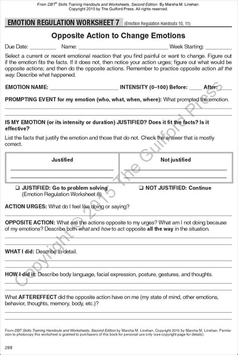 Marsha Linehan Dbt Worksheets Pdf Yellowpic Dbt Worksheets