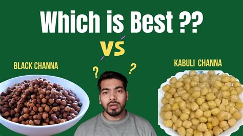 Kala Chana Vs Kabuli Chana Which Is Better Than Black Gram And