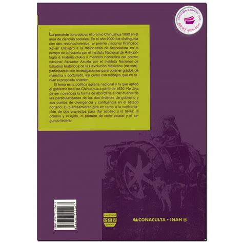 LA POLÍTICA DE LA REFORMA AGRARIA EN CHIHUAHUA 1920 1924 Alonso