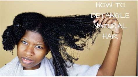 How To Properly Finger Detangle Thick 4a 4b 4c Natural Hair Wet And Natural Hair