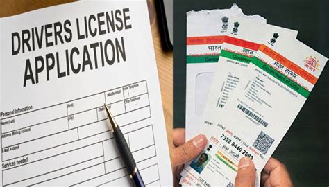 Steps To Link Aadhaar Card With Driving License Online Aadhar Uidai In