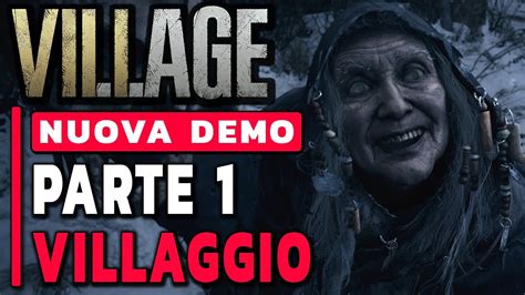 Tutta La Nuova Demo Su Ps Resident Evil Village Ps Gameplay Ita