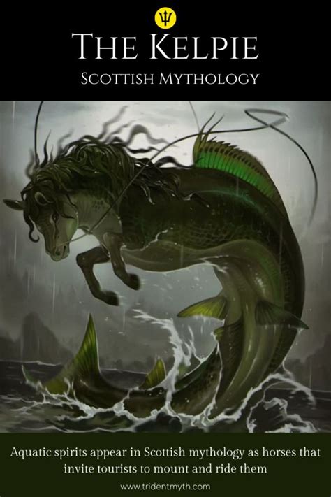 The Kelpies: Aquatic Horse appear in Scottish mythology - TRIDENT MYTH