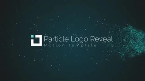 After Effects Template Particle Logo Reveal 231889918