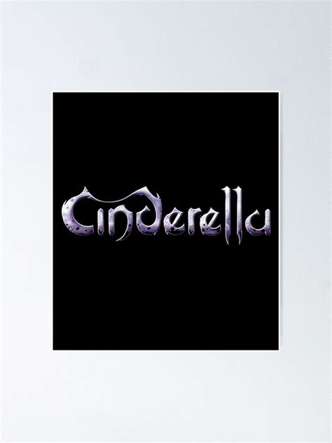 "cinderella band" Poster for Sale by SenoritaKu | Redbubble