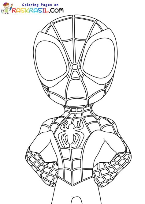 Spidey And His Amazing Friends Coloring Pages Coloring Pages Cartoon