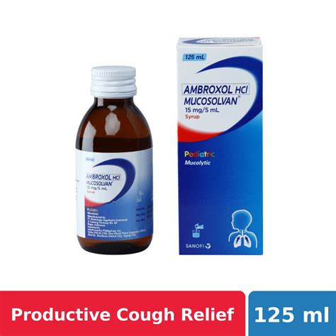 Mucosolvan 15mg 120ml Pediatric Syrup Nccc Online Store