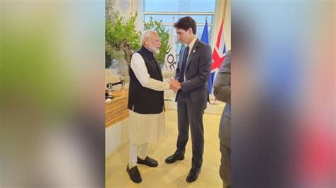 Trudeau, Modi meet for first time since Canada publicly accused India ...