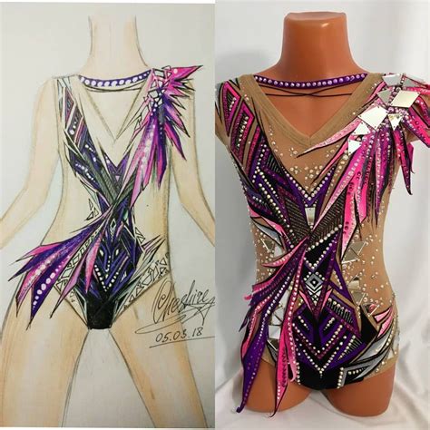 Однотонный Купальник Для Художественной Гимнастики Лучшая Фото Подборка