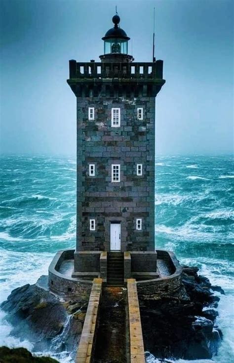 Kermorvan Lighthouse- Le Conquet, France | Lighthouse photos ...