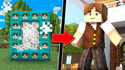 Minecraft Jazzghost Como Fazer Um Portal Para O Verdadeiro Mundo