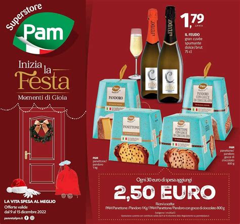 Volantino Pam Superstore Inizia La Festa Dal 9 Al 15 12 2022