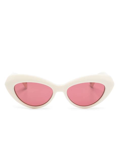 Lanvin Cat Eye Tinted Lenses Sunglasses Farfetch