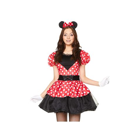 Minnie Mouse Jurk Dames Lookalike Jokershop Be Disney Kleding