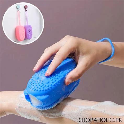 Buy Silicone Body Scrubber Bath Brush Price In Pakistan