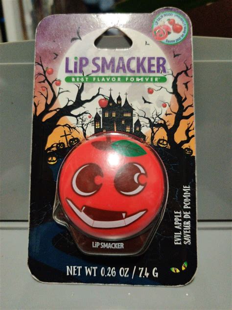 Limited Edition Lip Smacker Lip Balm Evil Apple Flavor Ebay