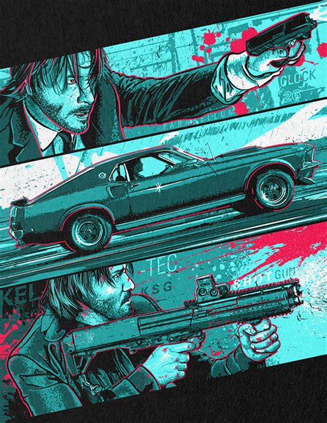 John Wick Poster On Behance