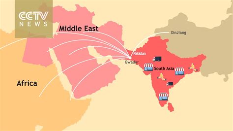 The Belt And Road Initiative Map