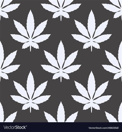 Cannabis marijuana leaf weed Royalty Free Vector Image