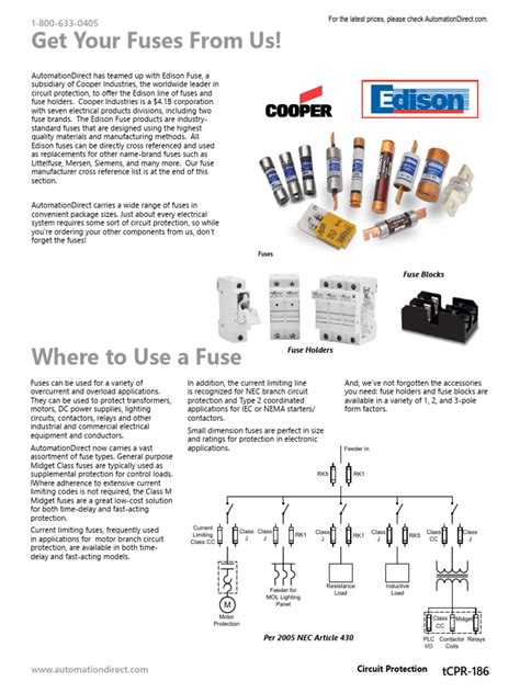 Fuses Selection Guide | PDF | Fuse (Electrical) | Power Supply