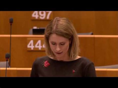 Kaja Kallas 25 May 2016 plenary speech on energy consumers - YouTube