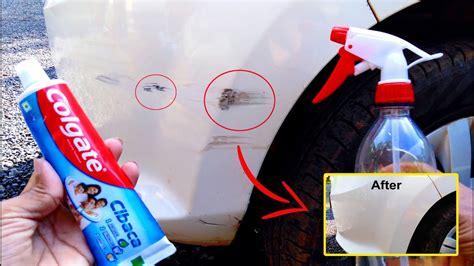 How To Remove Deep Scratch From Car With Toothpaste Onepointclick