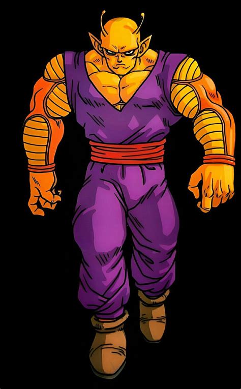 The Dragon Ball Character Is Wearing Purple And Orange Clothes With