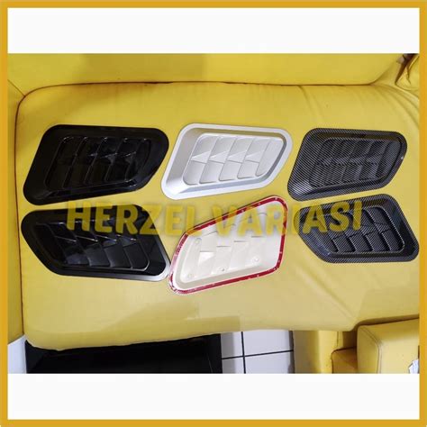 Jual Air Scoop Mobil Air Flow Intake Scoop Turbo Bonnet Vent Cover Hood