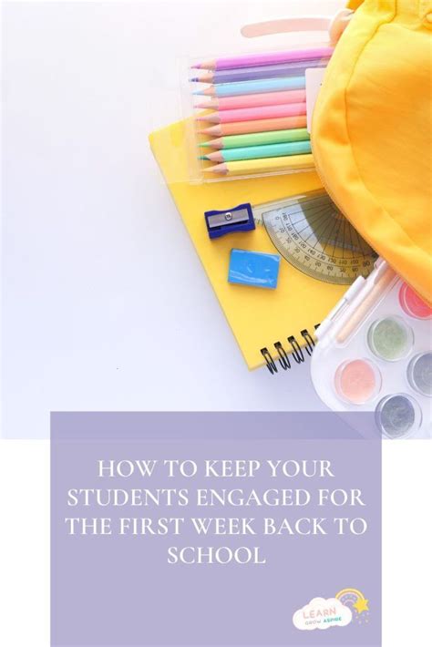 10 Fun And Engaging Teaching Ideas For Back To School Artofit