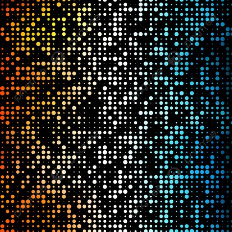 Vector Black Disco Background With Abstract Geometric Pattern Of