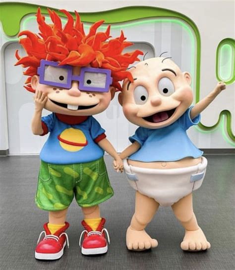 Heres Some New Tommy And Chuckie Mascots These Are Specifically Based On The New And Currently