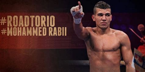 BOXE Rabii Le Marocain De 22 Ans Champion Du Monde Des 69 Kg L