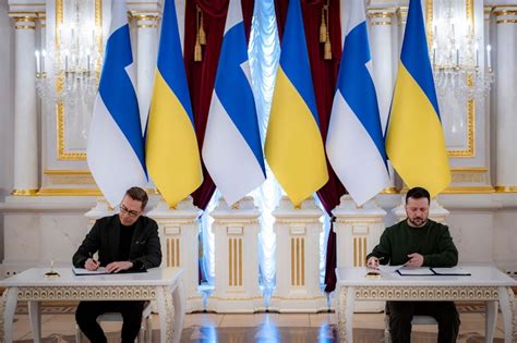 Finland Solidifies Support For Ukraine With Decade Long Security Pact