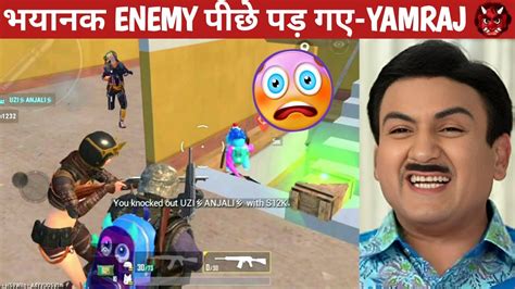 EVERY ENEMY RUSH ON ME MOST INTESNSE Comedy Pubg Lite Video Online