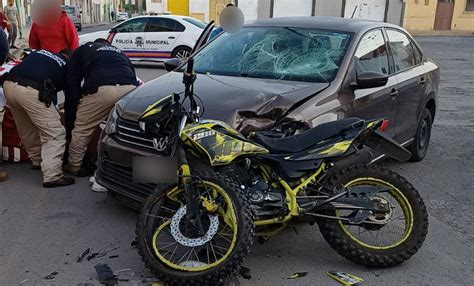 Accidente De Motocicleta Deja Menores Lesionados En Ixmiquilpan