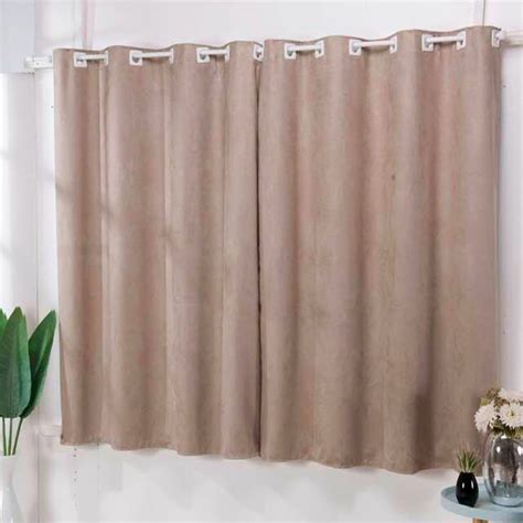 Cortina Blackout Blecaute Corta Luz Tecido Suede Para Sala Ou Quarto